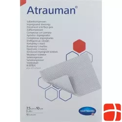 Atrauman Salbenkompressen 7.5x10cm Steril 10 Stück