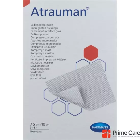 Atrauman Salbenkompressen 7.5x10cm Steril 10 Stück buy online
