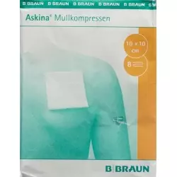Askina Mullkompresse 10cmx10cm 100 Stück