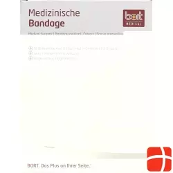 Bort Kniebandage -37cm Grösse M Hautfarbig