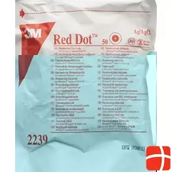 3M Red Dot Ekg Elekt Micropore Erwachsene Rund 50 Stück