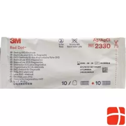 3M Red Dot Ruhe Ekg Elekt 10x 10 Stück 2330