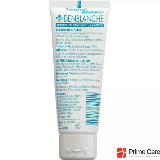 Natural White TP Zahnweiss Bicarbonate Fluor 75ml buy online