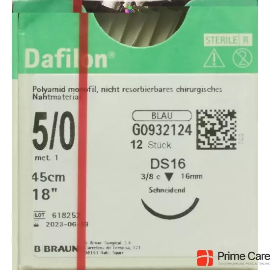 Dafilon 45cm Blau Dose 16 5-0 12 Stück buy online