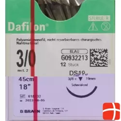 Dafilon 45cm Blau Dose 19 3-0 12 Stück