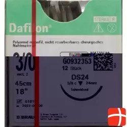 Dafilon 45cm Blau Dose 24 3-0 12 Stück