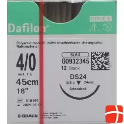 Dafilon 45cm Blau Dose 24 4-0 12 Stück