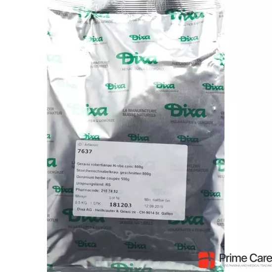 Dixa Geranii Robertiani Herba Conc 500g buy online