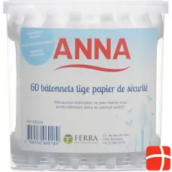 Anna Wattestäbchen Sicherheit 60 Stück