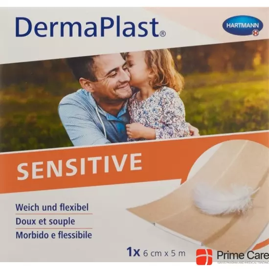 Dermaplast Sensitive Quick Bandage Skin-Coloured 6cmx5m Roll buy online