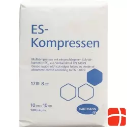 Hartmann Es Kompressen 8-fach 10x10cm 100 Stück