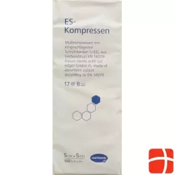Hartmann Es-Kompressen 8-fach 5x5cm 100 Stück