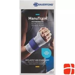 ManuTrain Aktivbandage Handgelenk Grösse 3 Links Titan