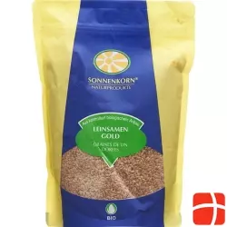 Sonnenkorn Leinsamen Gold Bio Knospe 500g