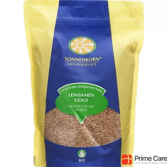 Sonnenkorn Leinsamen Gold Bio Knospe 500g buy online