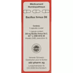 Sanum Bacillus Firmus Kapseln D 6 5 Stück