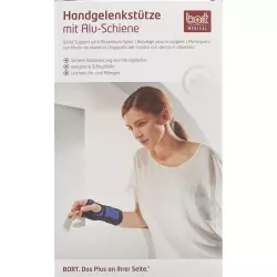 Bort Handgelenkstütze Schiene Links -21cm Grösse L Blau