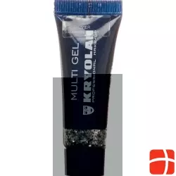 Carneval Color Glimmer Make Up Silber Tube 10ml