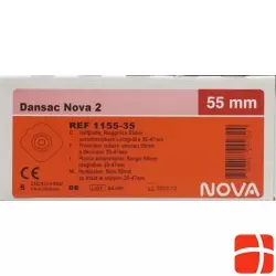 Dansac Nova 2 Basisplatten 55mm 35mm 5 Stück