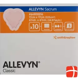 Allevyn Sacrum Wundverband 17x17cm 10 Beutel