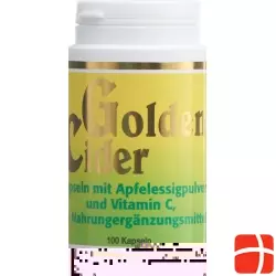 Goldencider Apfelessig Kapseln Dose 100 Stück