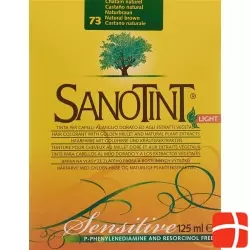 Sanotint Sensitive Light Hair Color 73 natural brown