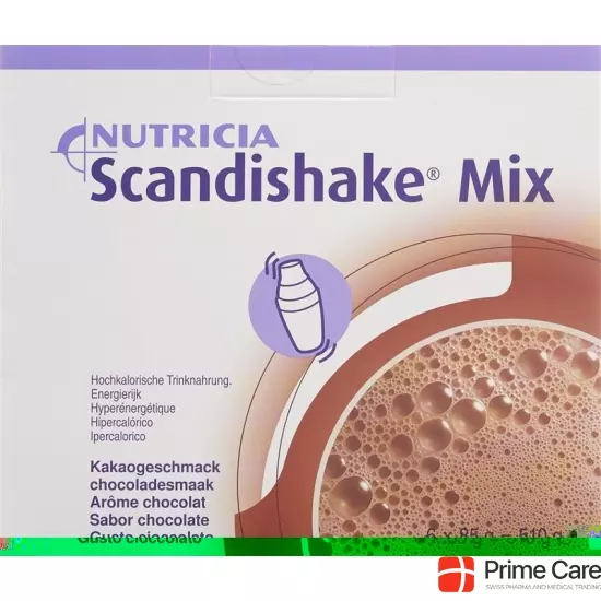 Scandishake Mix Pulver Schokolade 6x85 G buy online