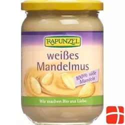 Rapunzel Mandelmus Weiss Bio Glas 500g