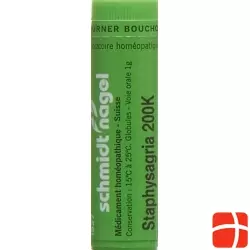 Sn Staphysagria Globuli 200 K 1g