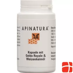 Apinatura Gelee Royale Weizenkeimöl Kapseln 60 Stück