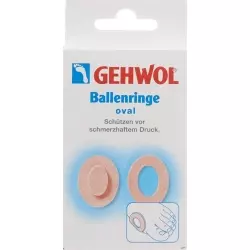 Gehwol Ballenringe Oval 6 Stück