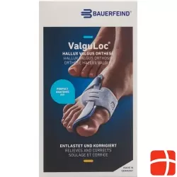 ValguLoc Stabilorthese Hallux Grösse 2 Rechts Titan