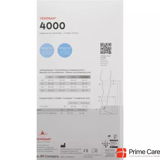 Venosan 4001 A-gh Kkl1 M Lang Offen Maro 1 Paar buy online
