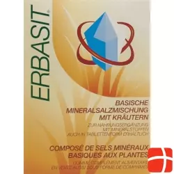 Erbasit basische Mineralsalz-Mischung mit Kräutern Glas 240g