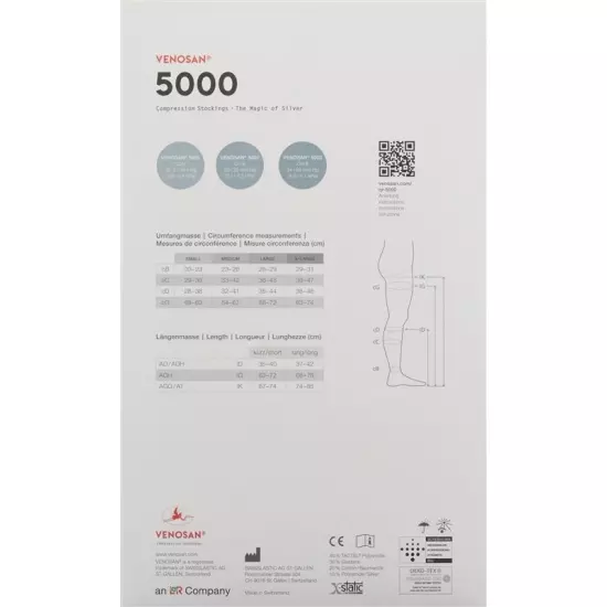 Venosan 5001 A-t Kkl1 L Lang Gesch Mexico 1 pair buy online