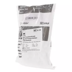 Ted Thigh Latex Free Medium Short White 1 pair