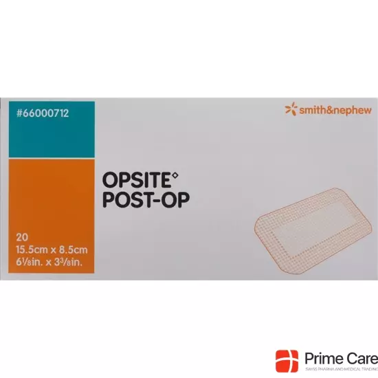Opsite Post OP Folienverband 15.5x8.5cm Steril 20 Beutel buy online