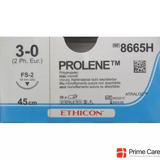 Prolene 45cm Blau 3-0 Fs-2 36 Stück buy online