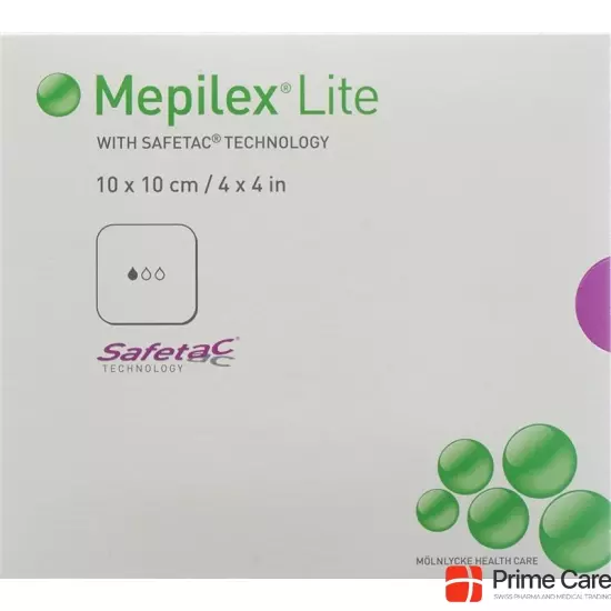 Mepilex Lite Absorptionsverb 10x10cm Silik 5 Stück buy online