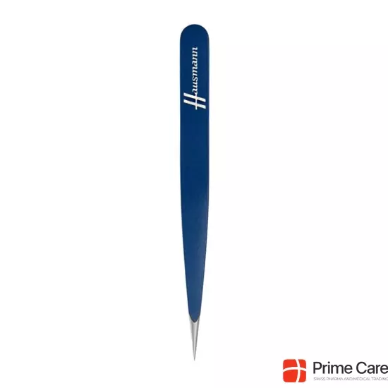 Hausmann tweezers pointed blue buy online