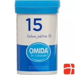 Omida Schüssler No15 Kal Jod Tabletten D 6 100g