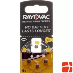 Rayovac Batterie Hörgeräte 1.4v V10 6 Stück