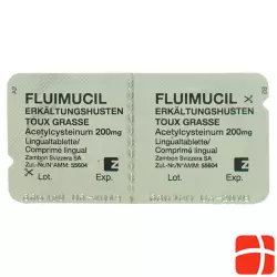 Fluimucil Erkältungshusten Lingual Tabletten 200mg 20 Stück
