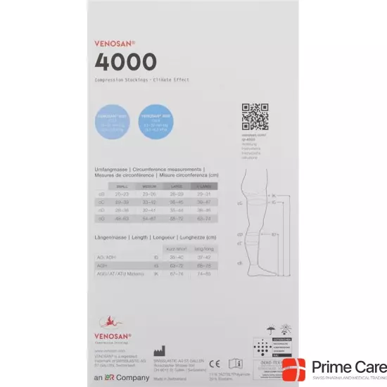 Venosan 4002 A-d Kkl2 XL short open Mexico 1 pair buy online