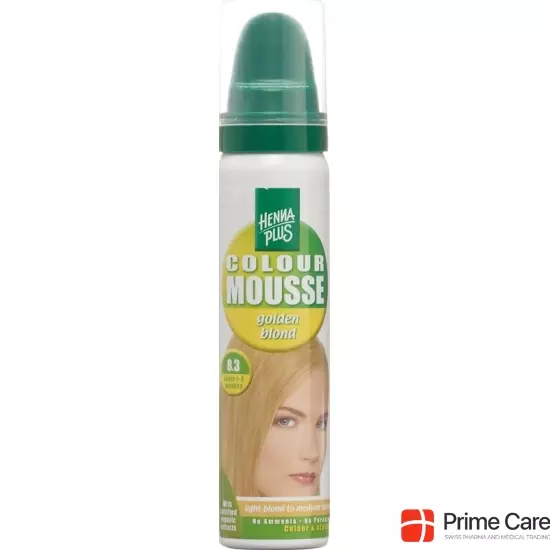 Henna Plus Colour Mousse Golden Blond 8.3 75ml buy online