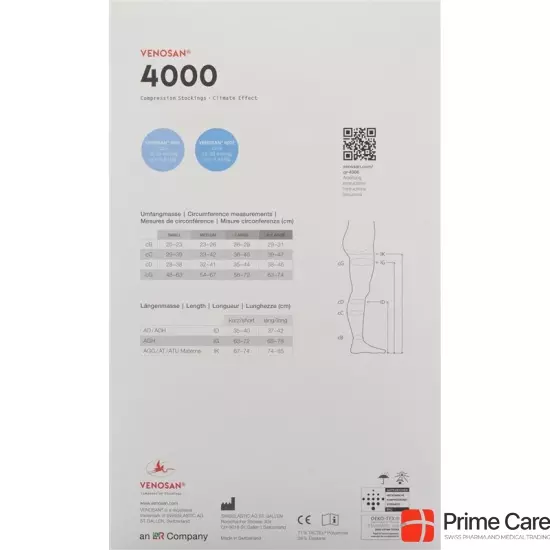 Venosan 4002 A-tm Kkl2 M Lang Geschl Black 1 Paar buy online