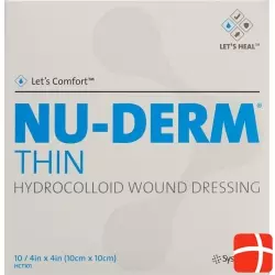 Let’s Comfort Nu-Derm Thin Hydrokolloidverband 10x10cm 10 Stück