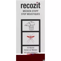 Recozit mosquito stop plug with liquid