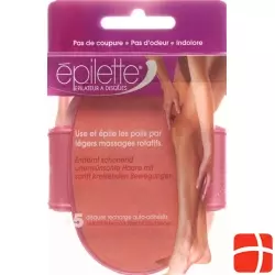 Epilette hair remover sheet