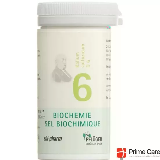 Pflueger Schüssler Nr. 6 Kal Sulf Tabletten D 6 100g buy online